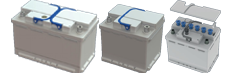 Car battery containers Inchesenet IE